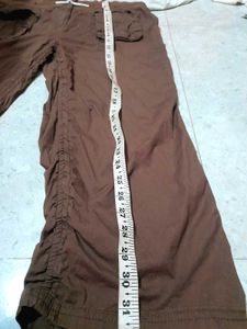 Brown Cargo Shorts