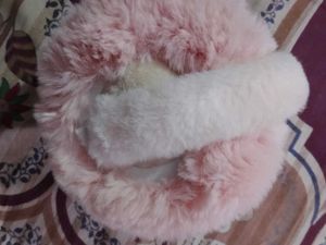 Cozy Pink Faux Fur Earmuffs❤️