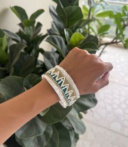 Boho Beaded Cuff Bracelet