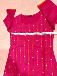 Libas Pink Kurta - XS