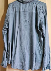 Light Blue Button-Up Tunic