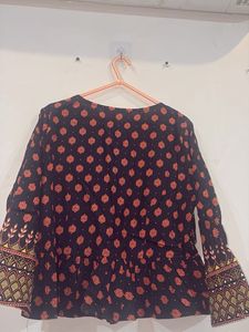 Boho Print Tassel Kurta