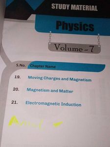 Milestone Academy Physics Class 12th