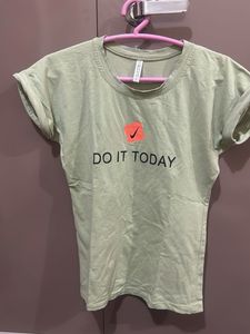Trendy 'Do It Today' Graphic Tee