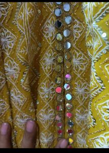 frock plazo dupatta