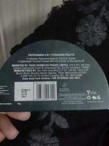 FACES CANADA 6 in 1 Eyeshadow Palette