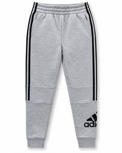 Adidas 3 Strips Brand Logo Grey Jogger