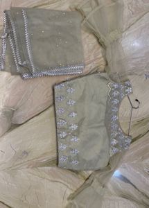 pastel green lehnga choli