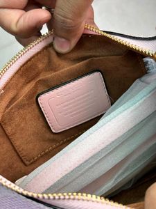 Coach Pink Cherry Monogram Handbag Set