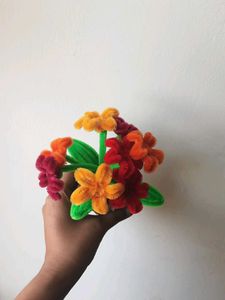 Cute Pipe Cleaner Potted Plant
