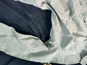 striped fitted shirt