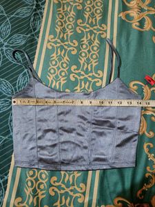 Aeropostale Satin Corset Top
