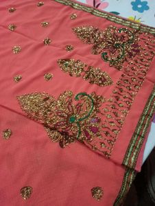 Elegant Embellished Saree