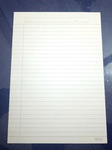 A4 Project Sheet