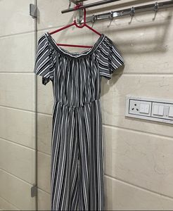 Black And White Jumpsuit