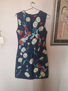Floral Print Sleeveless Dress