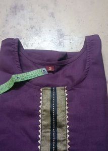 Elegant 💜 purple Kurta