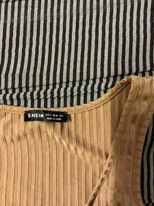 Cute Tan Crop Top