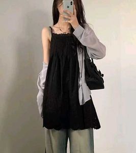 H&amp;M Black Babydoll Mini Dress ✨️🖤