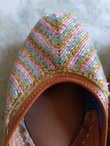Embellished Jutti Flats