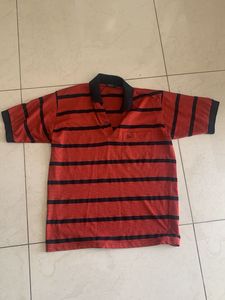 Men's Striped Polo T-Shirt