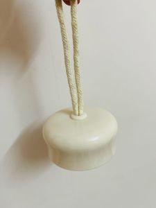 Stylish Cream glass Water Bottle with Handle