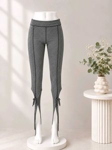 Grey Stirrup Leggings