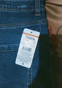 Stylish Ripped Blue Denim Jeans