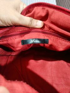 Chic Red Barrel Handbag