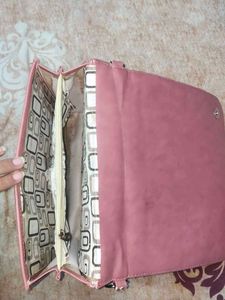 Chic Pink Clutch Bag