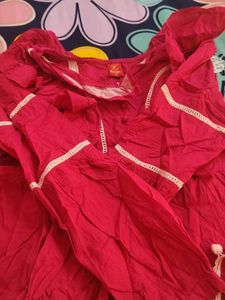 Magenta Top With M Size