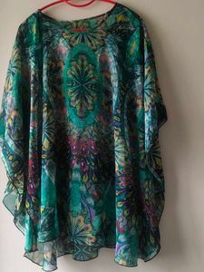 Bohemian Print Kaftan Top - free size