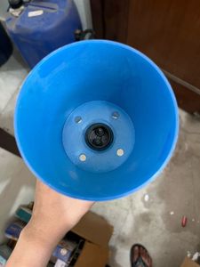 Blue Lamp Shade