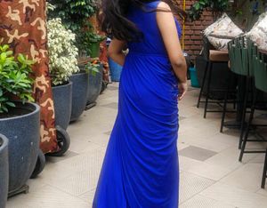 Stunning Royal Blue Embellished Dress