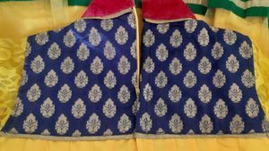 NEW - GORGEOUS NET &amp; BROCADE DRESS