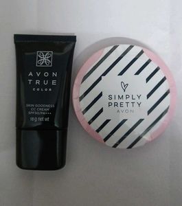 Avon Brand New Combo Of CC Cream & Compact