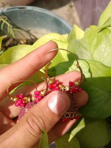 Beautiful Dangle Earrings 🩷🎋