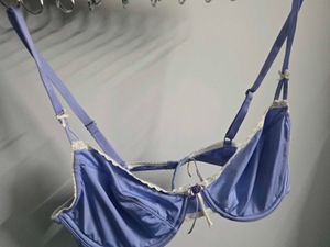 Premium Lavender Bra with Lace Trim