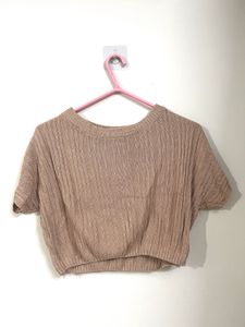 New Knit Cropped Top