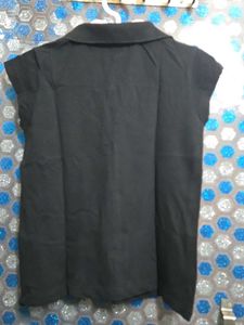 Black "Gone Trippin'" Polo T-Shirt