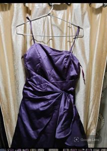 Elegant Purple Gown