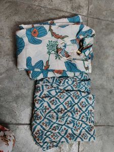 Floral Print Kurta with Pants Set
