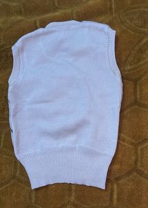 Striped Knit Sweater Vest