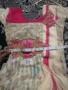 💃 Princess designer floral Gown