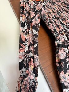 Floral Print Tube dress