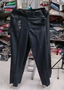 Men's Black Formal Trousers