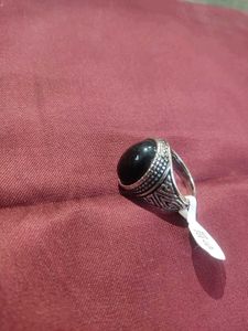 Black Stone Ring