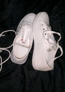 White Casual Shoe