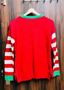 Festive Reindeer Christmas Sweater