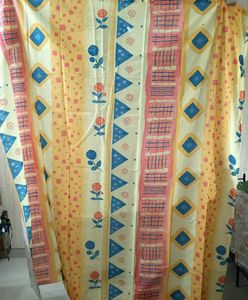 Yellow Shower Curtain